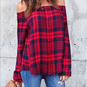 New off the shoulder top